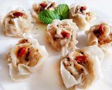 A picture of step 4 of Seafood Shumai (Wonton Wrapper Shumai).