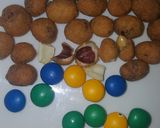 A picture of step 6 of Crispy vanilla peanut.