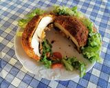 A picture of step 4 of Portobello Cutlets.