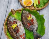 Hình bước làm 5 của món Cá dìa nướng muối ớt