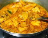 A picture of step 6 of Bengali: Till-Kasundi Murgi or Chicken Curry in the Sesame-Mu.