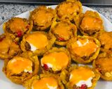 Foto del paso 6 de la receta: Canastas de plátano verde rellenas con carne molida y queso