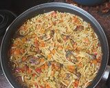 Foto del paso 4 de la receta: Fideos con jamoncitos de pollo y verduras
