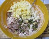 Erdélyi 🇷🇴 húsos 🍖 böff saláta 🥗 recept fázis 5 fotója