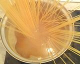 Foto del paso 6 de la receta Espaguetis a la carbonara con brie