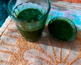 A picture of step 4 of Mint coriander green chutney.