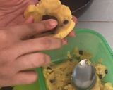 Foto langkah ke 3 dari resep Soft Cookies Vanilla Chocolate Teflon.