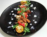 A picture of step 10 of Vegetable Beef Steak.