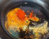 A picture of step 2 of Malai Matar Paneer.