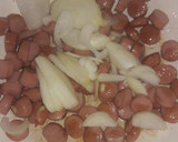 Foto del paso 3 de la receta: Corbatas a la vienesas con aceitunas.