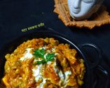 A picture of step 6 of Shahi Matar Mushroom Paneer.