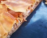 Φωτογραφία βήματος 5 της συνταγής Κιμαδόπιτα με κρέμα γάλακτος και τυριά