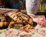 Foto del paso 7 de la receta: Cookie rellena de snickers