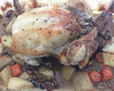 Foto del paso 7 de la receta: Pollo relleno para Navidad con nueces y ciruelas