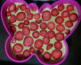 Foto del paso 4 de la receta: Tarta de fresas y coco fresco con sirope natural
