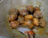 A picture of step 4 of Minty balls.
