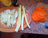 Foto del paso 3 de la receta: Suprema con vegetales y salsa de soja