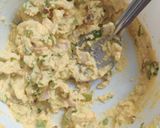 A picture of step 1 of Chana dal appe.