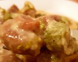 Pas rețetă ȚELINĂ CU CARNE DE PORC ȘI CIUPERCI, DREASĂ CU OU Ș LĂMÂIE! 9 fotografie