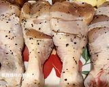 A picture of step 2 of Garlic Chestnut Chicken Drumstick Soup.