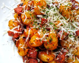 A picture of step 4 of Gnocchi With Chorizo.