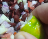 A picture of step 5 of Rajma Cucumber Salad.