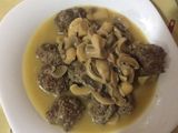كريات لحم بالفطر