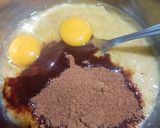 Foto langkah ke 2 dari resep Bolu Pisang Cokelat Teflon.
