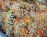 A picture of step 9 of Chicken masalaydar biryani 💛💛🧡💛💛.