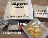 Une image de l'étape 1 de Tarte aux pommes et canelle.