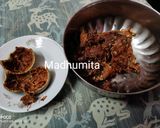 A picture of step 1 of Kaitha Chutney.