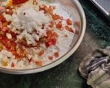 A picture of step 3 of Chawal ke Aate ki Spicy Roti.