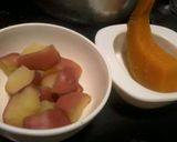 Foto langkah ke 3 dari resep Pure Kabocha Apel (MPASI).