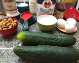 Foto del paso 1 de la receta: Torta de Pepino – Calabacín - Zucchini