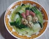 Foto langkah ke 3 dari resep Sop sawi putih dan pakcoy.