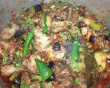 A picture of step 6 of Karachi special Biryani.