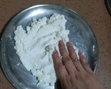 A picture of step 1 of Rose sandesh.