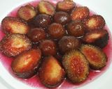 A picture of step 6 of Beetroot jamun.