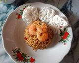 Foto langkah ke 4 dari resep Nasi Goreng Udang.
