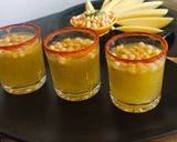 A picture of step 5 of Aam panna shots.