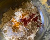 A picture of step 3 of Kadhi Pakore with Brown Rice for dinner - Bihari style.