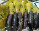 صورة لخطوة 5 من وصفة 🍅🍆 محشى كوسه وباذنجان وفلفل 🧅🍅
