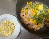 A picture of step 9 of Fried Beef and Shrimp Rice on the Table.