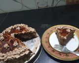 A picture of step 1 of Chocolate cake.