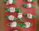 Une image de l'étape 2 de Fagots de Haricots Verts à la Poitrine Fumée.