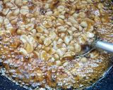 A picture of step 3 of Mungfali ki chikki (Groundnut chikki).