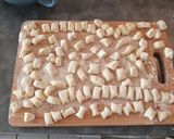 A picture of step 11 of Vale's ragu and gnocchi.
