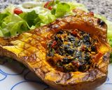Foto del paso 5 de la receta: Calabacín relleno a las brasas