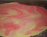 A picture of step 3 of Marble milk candy.