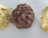 Foto del paso 2 de la receta: Rosquitos bicolor (naranja y chocolate)